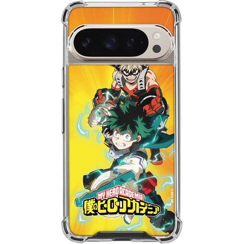 My Hero Academia Deku and Bakugo Season 5 Google Pixel 9/9 Pro Clear Case